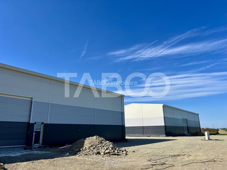 Hala industriala de inchiriat 528 mp utili zona Vest a Sibiului - 5