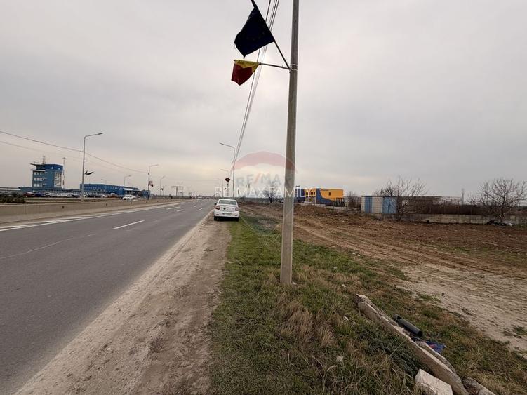 Teren 7,868mp, Aeroportul Oradea / DN E71/viitorul sens giratoriu - 9