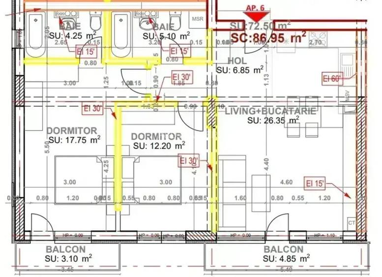 Theodor Pallady Apartament 3 camere Nicolae Teclu - 5