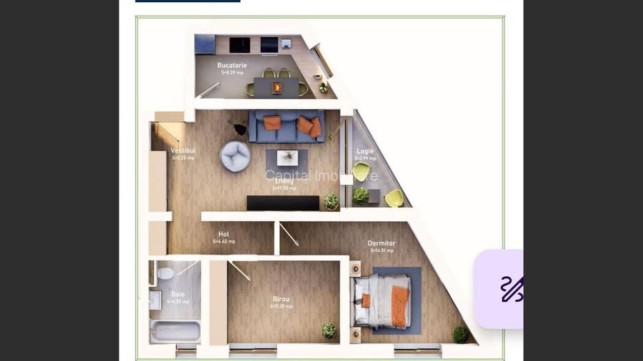 Apartament 3 camere - bloc nou - zona Mehala - 6