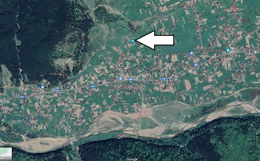 Teren intravilan 1.000 mp + hala debitare si hala prelucrare lemn - 3