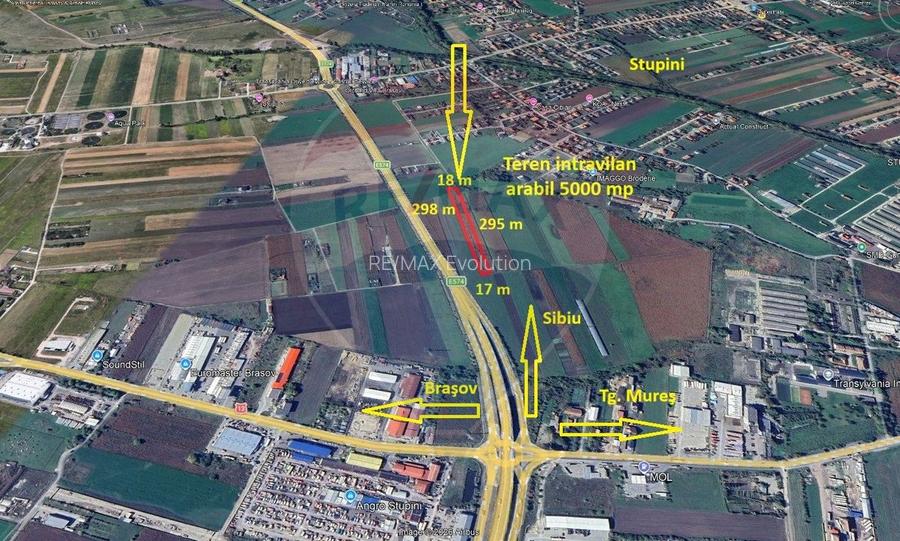 Teren intravilan, 5000 mp, Stupini, str Pomiculturii - 6