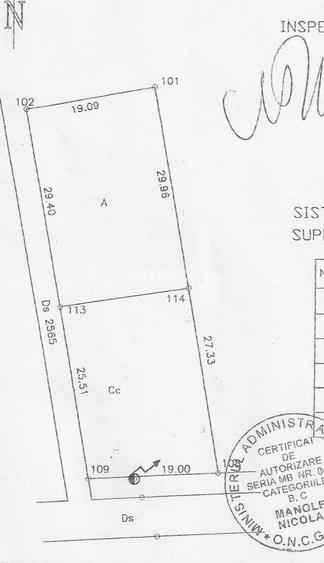 Teren ideal pentru constructii, zona centrala  Domnesti - 1