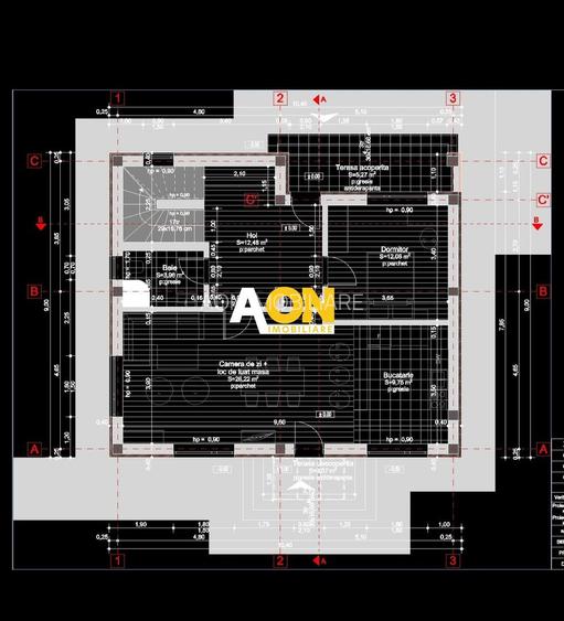 Casa semifinisata, 4 camere, 554 mp teren, Cetate - 14