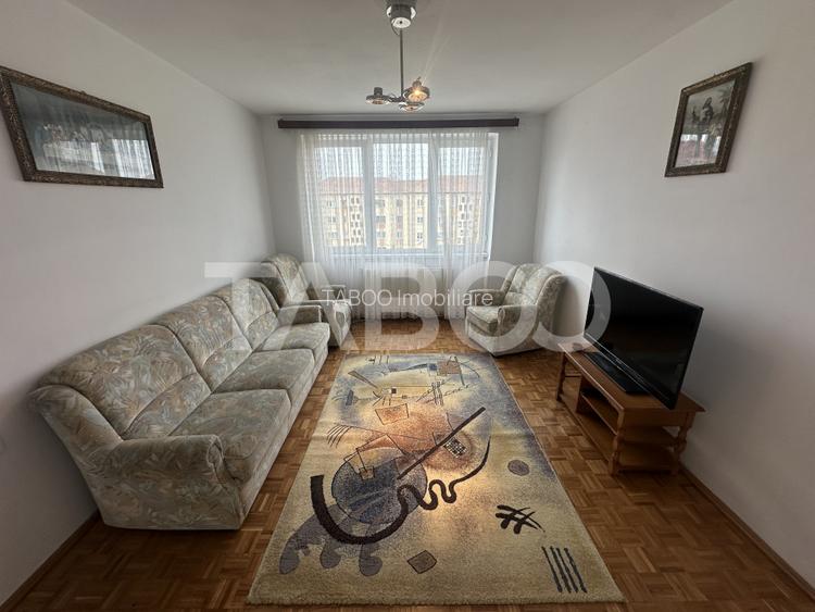 Apartament decomandat 3 camere etaj 4 zona Rahovei Sibiu - 9