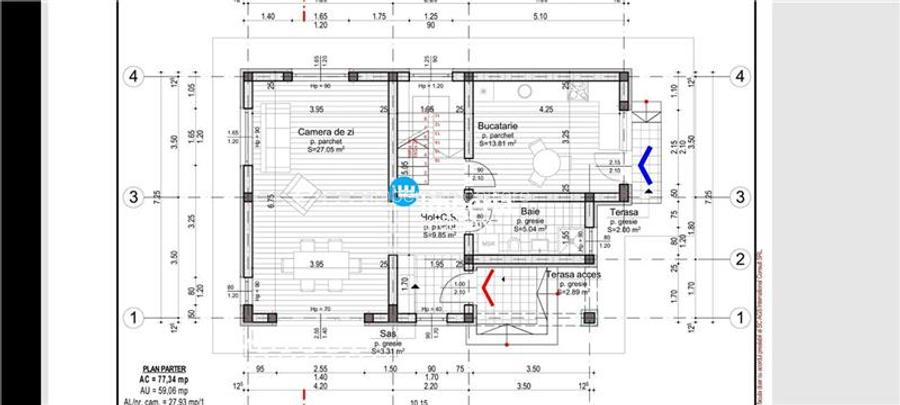 Vila 120 mpu cu 400 teren, canalizare, Padure, asfalt, Valea Ursului - 7