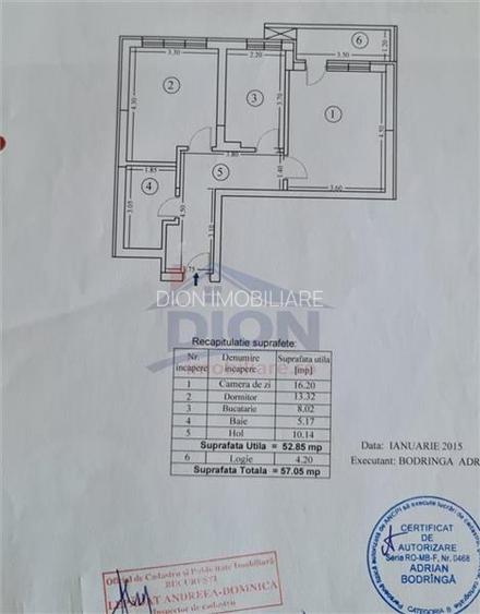 Apartament 2 camere, bloc 2016, Lujerului - 9