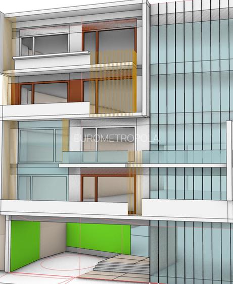 Teren cu autorizatie și proiect 2S+P+4E - 2