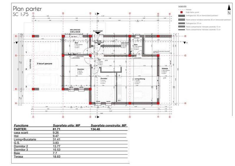 Apartament 5 camere pe 2 niveluri 159mp, GRADINA 350mp,zona Campului - 7