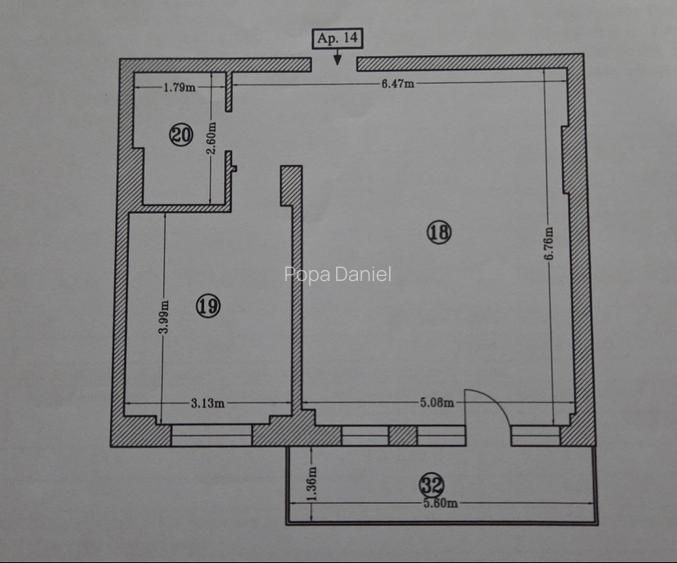 Apartament Navodari blocuri noi - 16