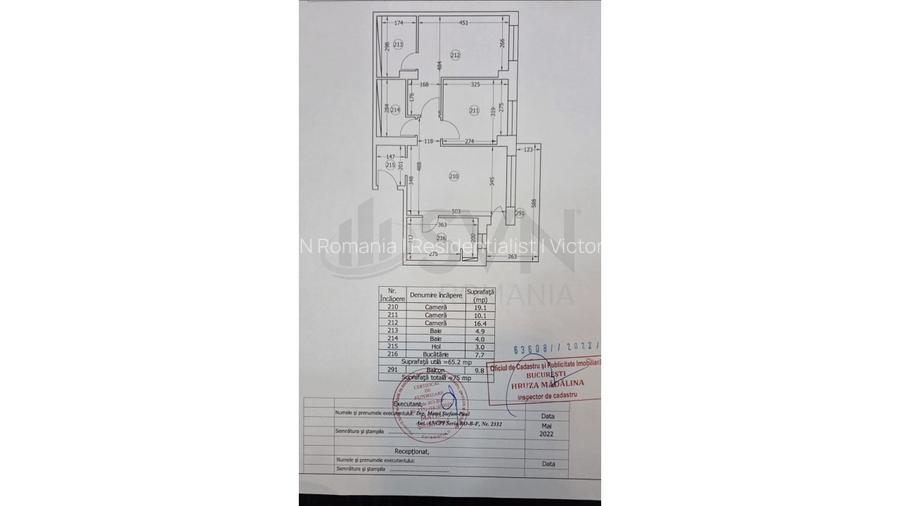 REA1026055 Apartament 3 camere mobilat Onix Park North - Pipera - 13