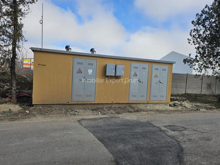 2500 mp teren industrial   stradal Popesti Leordeni - 2