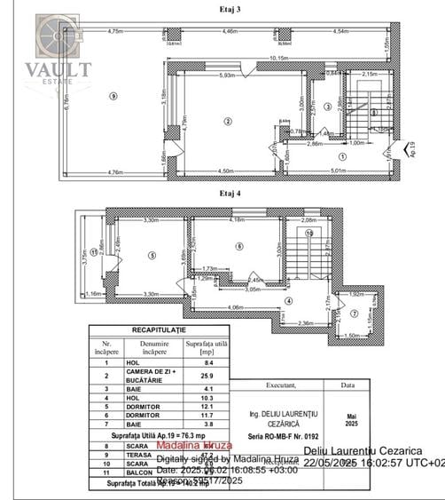 Penthouse 3 camere - Bloc Nou - Theodor Pallady + TVA - 1