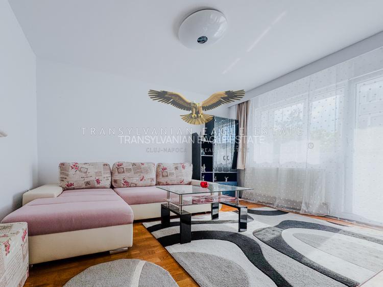 Locuința de 56 m2 utili, situată intr-o zona liniștita din Grigorescu - 3