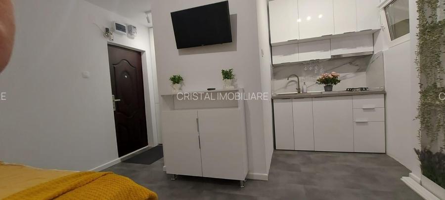 Garsoniera modernă 1 Decembrie, boiler,  AC, etaj 9 - 2