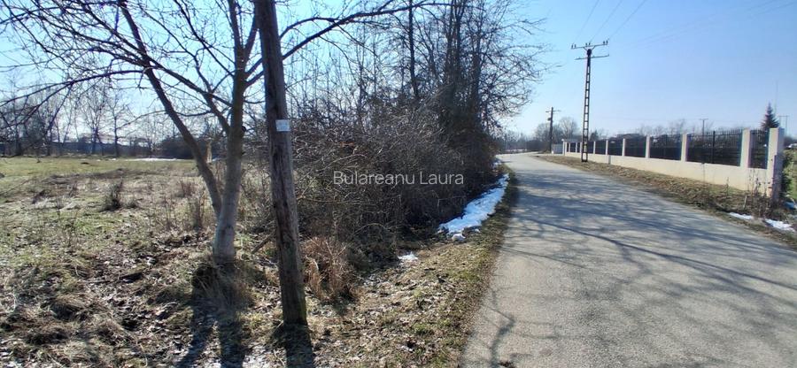 Teren intravilan 1830 mp , D - 31 ml , zona rezidentiala - 4