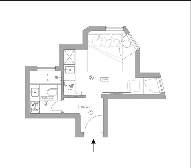 PRIMA INCHIRIERE STUDIO GRADINA ICOANEI - 1