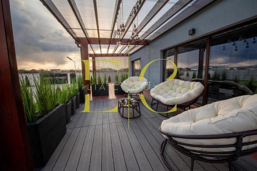 CHIRIE: Casa lux 3 camere + parcare + gradina, STUPINI - 9