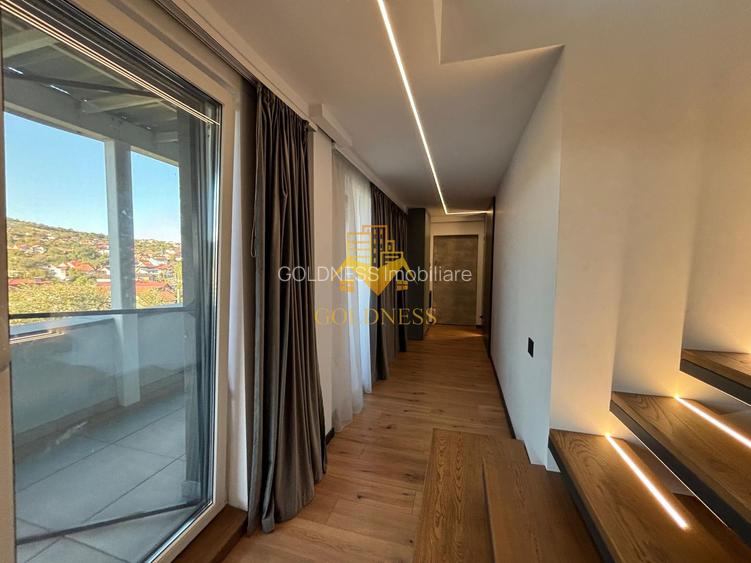 Penthouse mobilat lux, parcare, AC, bloc nou, Semicentral, zona Horea - 11