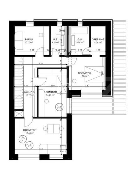 Casa pasiva SMART HOUSE finisata, 184 mp utili, Borhanci - 12