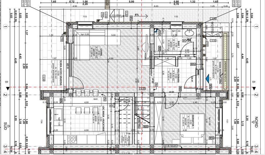Duplex 5 camere 120mp utili Chinteni teren 450mp  - 15