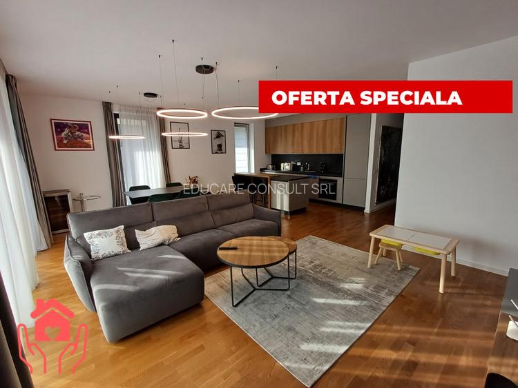 Baneasa Shopping City (THE IVY)-4 camere ample, mobilier premium, loc de joaca! - 3