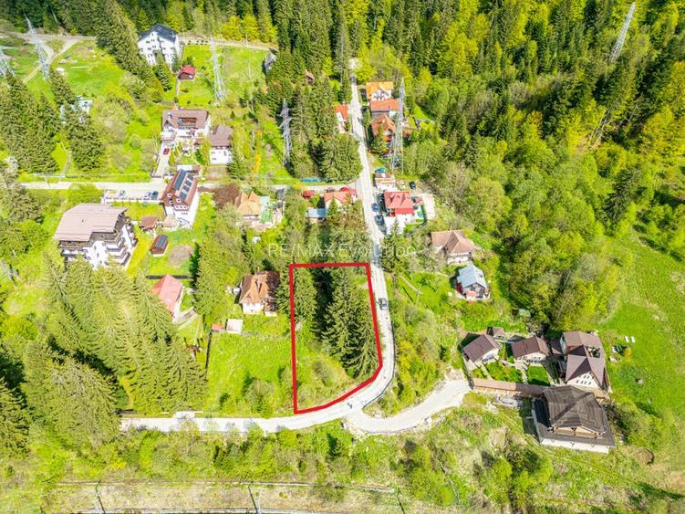 Teren Construibil 930 mp în Predeal – Lângă Pădure și Pârtia Clăbucet - 3