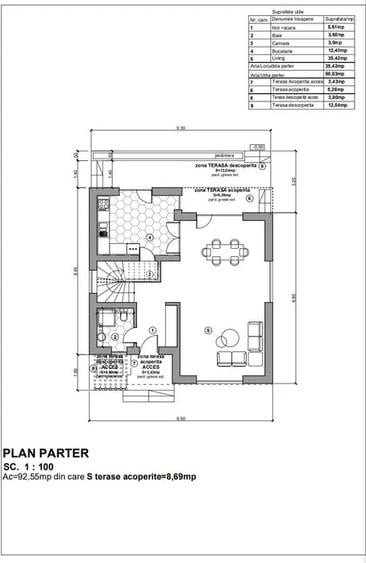 Casa moderna | 140 mp utili | Smart Home|  curte de 420 mp - 3