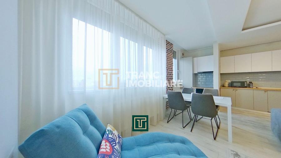 Apartament 2 camere de închiriat – spațios, view panoramic, Podgoria – Urbana - 7