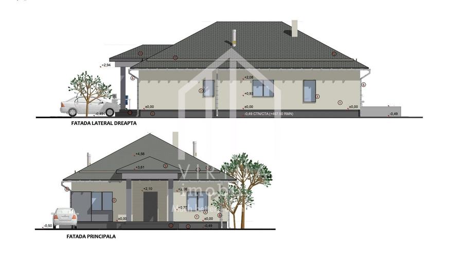 Casa cu 4 camere, 130mp utili+pod masardabil, 503mp teren, Cisnadie - 3
