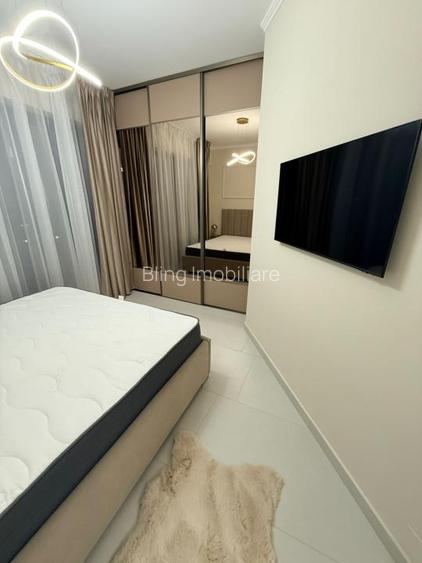 Apartament ultra lux de vanzare, 2 camere, 46mp,parcare subterana, zona BMW  - 8