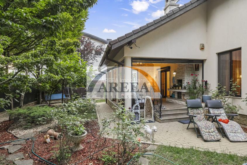 Vilă de închiriat în Pipera – Drumul Negru, ideal familie, curte mare - 7