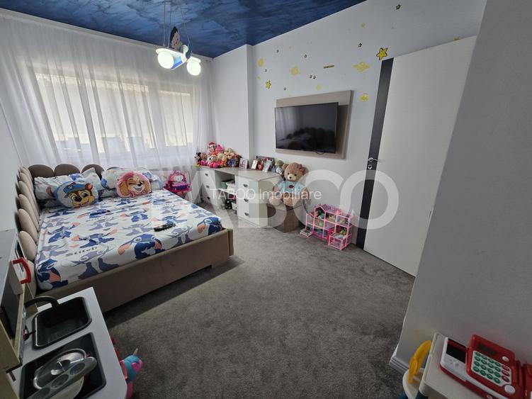 Casa de vanzare 4 camere 107 mpu mobilata utilata Arhitectilor Sibiu - 6