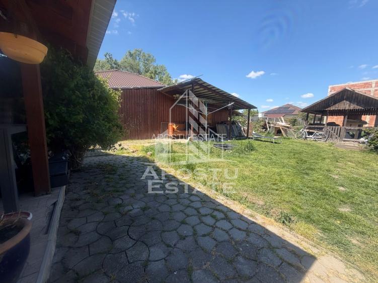Casa individuala cu 5 camere, carport, 426mp teren in Sanandrei - 12