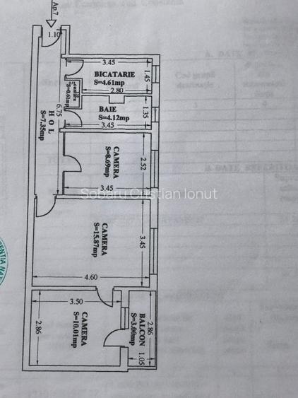 Apartament 3 camere  in  Tomis Nord cu 2 locuri de parcare - 2