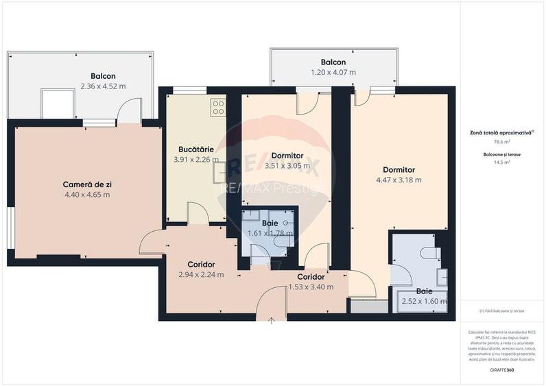 Apartament 3 camere | Quartz Residence | Posibilitate Parcare si Boxa - 1