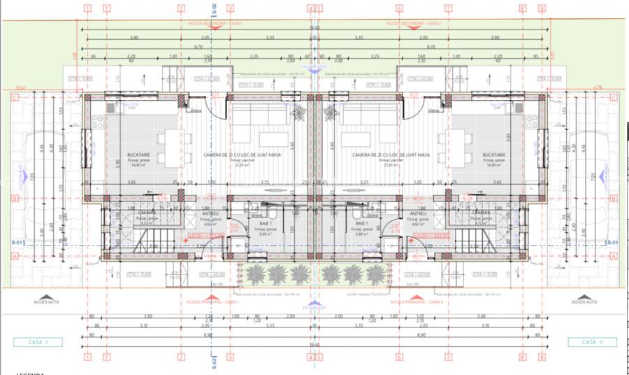 Duplex modern de vânzare în Florești – curte privată - 8