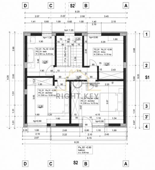 Casa P+1, 4 cam, 350mp teren, toate utilitatile, la rosu! Comision 0% - 15