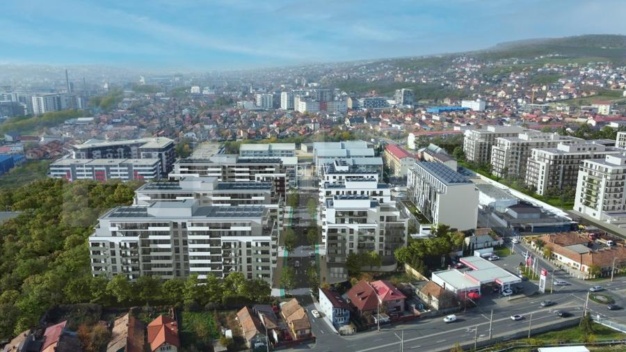 Apartament cu 3 camere, 82 mp, Ansamblu Rezidential, zona RIVUS - 13