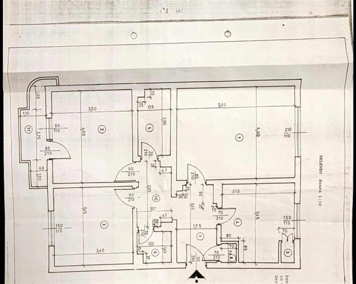 Apartament 3 camere Decebal cu Centrala Proprie