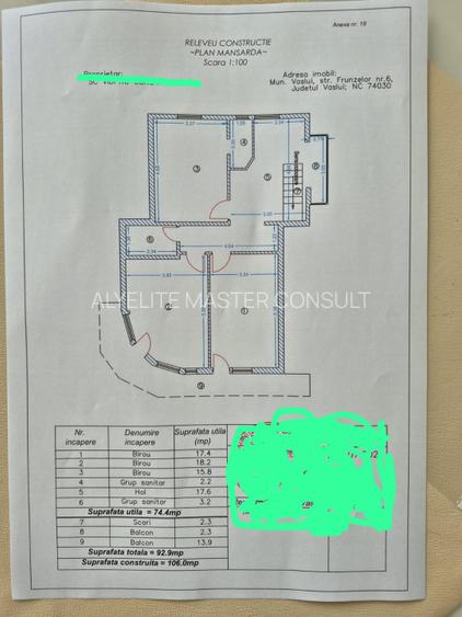 Spatiu birouri, diverse afaceri, in Vaslui, in spatele fostului BCR,Ultracentral - 5