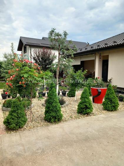 Parter cu structură pentru etaj, curte amenajată și organizare impeca - 19