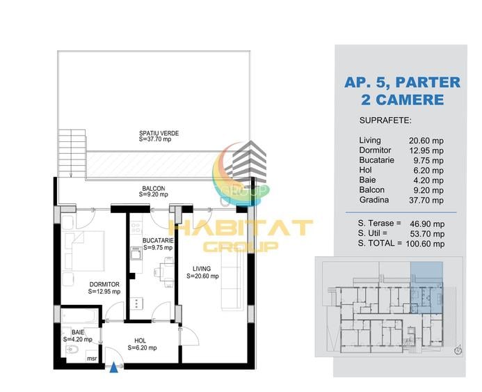 2 camere cu gradina proprie - metrou Nicolae Teclu - 2