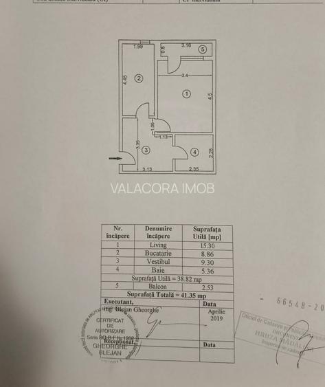 Garsonieră decomandată 41 mp | Berceni – Bd. Metalurgiei | Bloc 2019 - 13