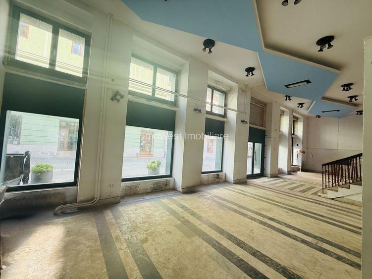 Ultracentral | 300 mp utili | Vitrină mare | Parter + Mezanin | Comision 0% - 5