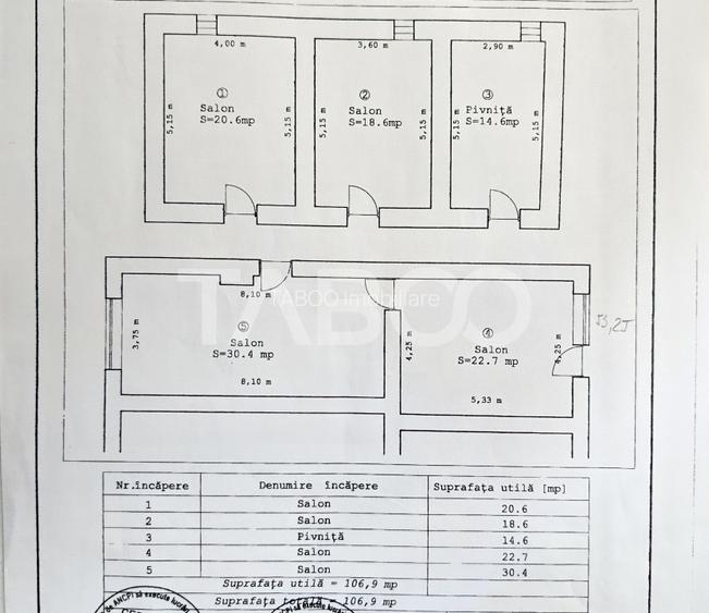 Spatiu comercial de vanzare 94 mp utili in Centrul Istoric din Sibiu - 1