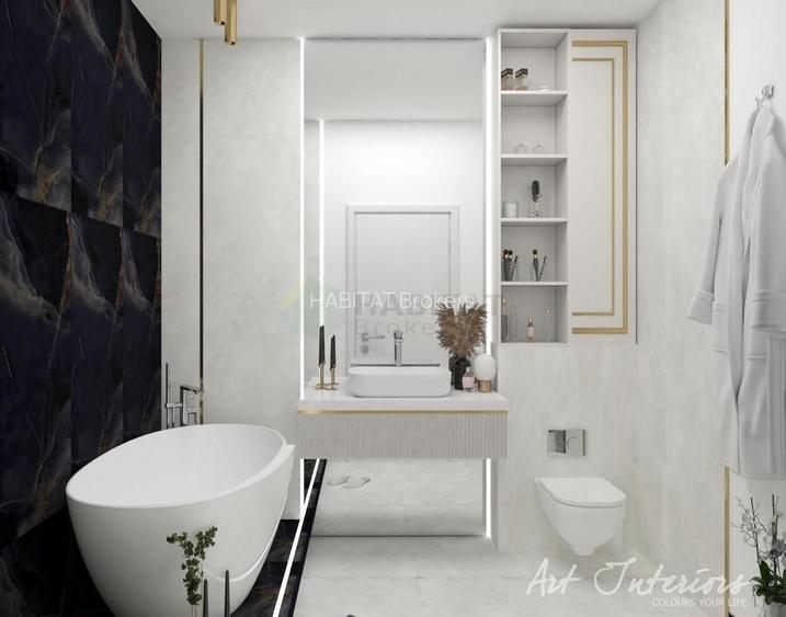 Apartament 3 camere parter | Grădină + terasă 32 mp | PIPERA CONCEPT II | Lux | - 17