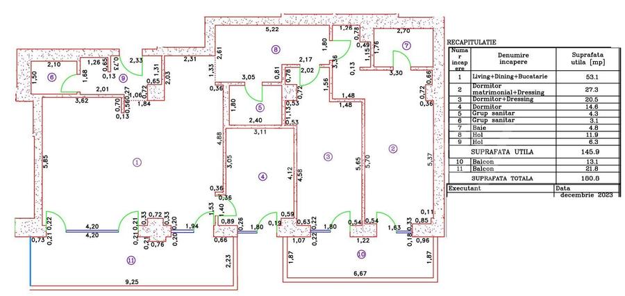 Apartament penthouse cu 4 camere langa Cambridge School - 1