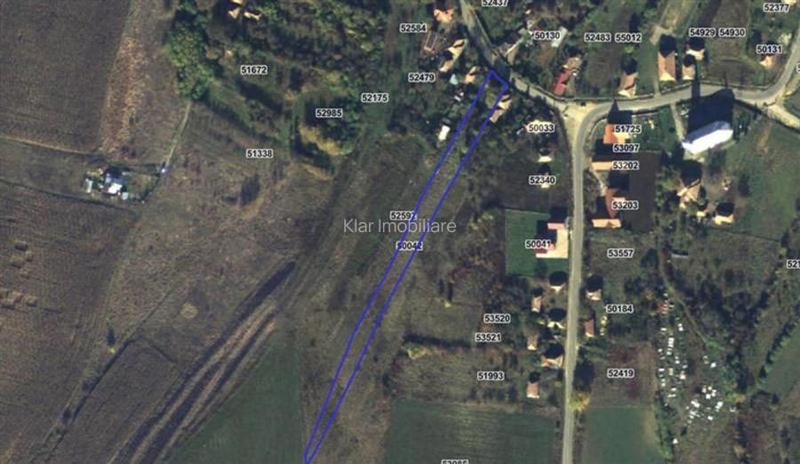 COMISION 0% Teren intravilan 3172mp, AITON - Biserica Greco-Catolica - 4
