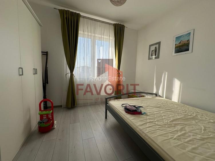 2 camere | etaj 1 | centrala proprie | mobilat si utilat | bloc nou | - 6